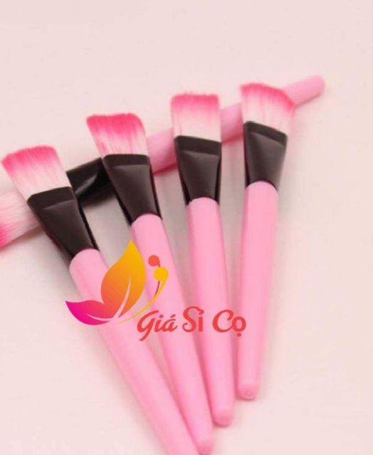 Combo 20 cọ quét mặt nạ cán hồng