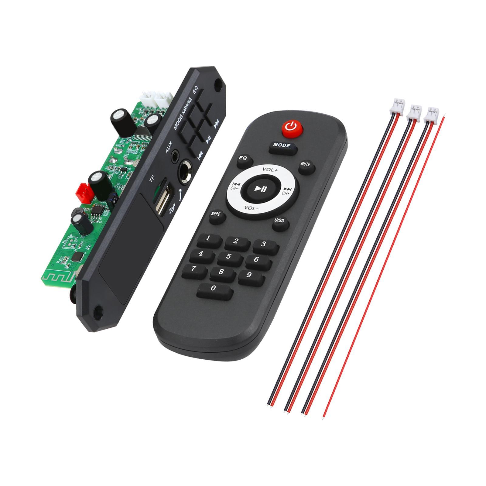 Board  Call Recording for Car Amplifier Remote Control USB TF