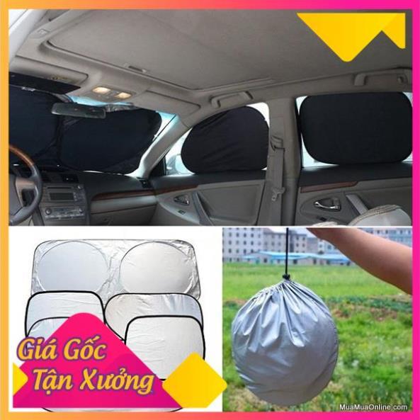 Combo 6 Miếng Che Nắng Xe Hơi Xếp Gọn Cao Cấp TP'S