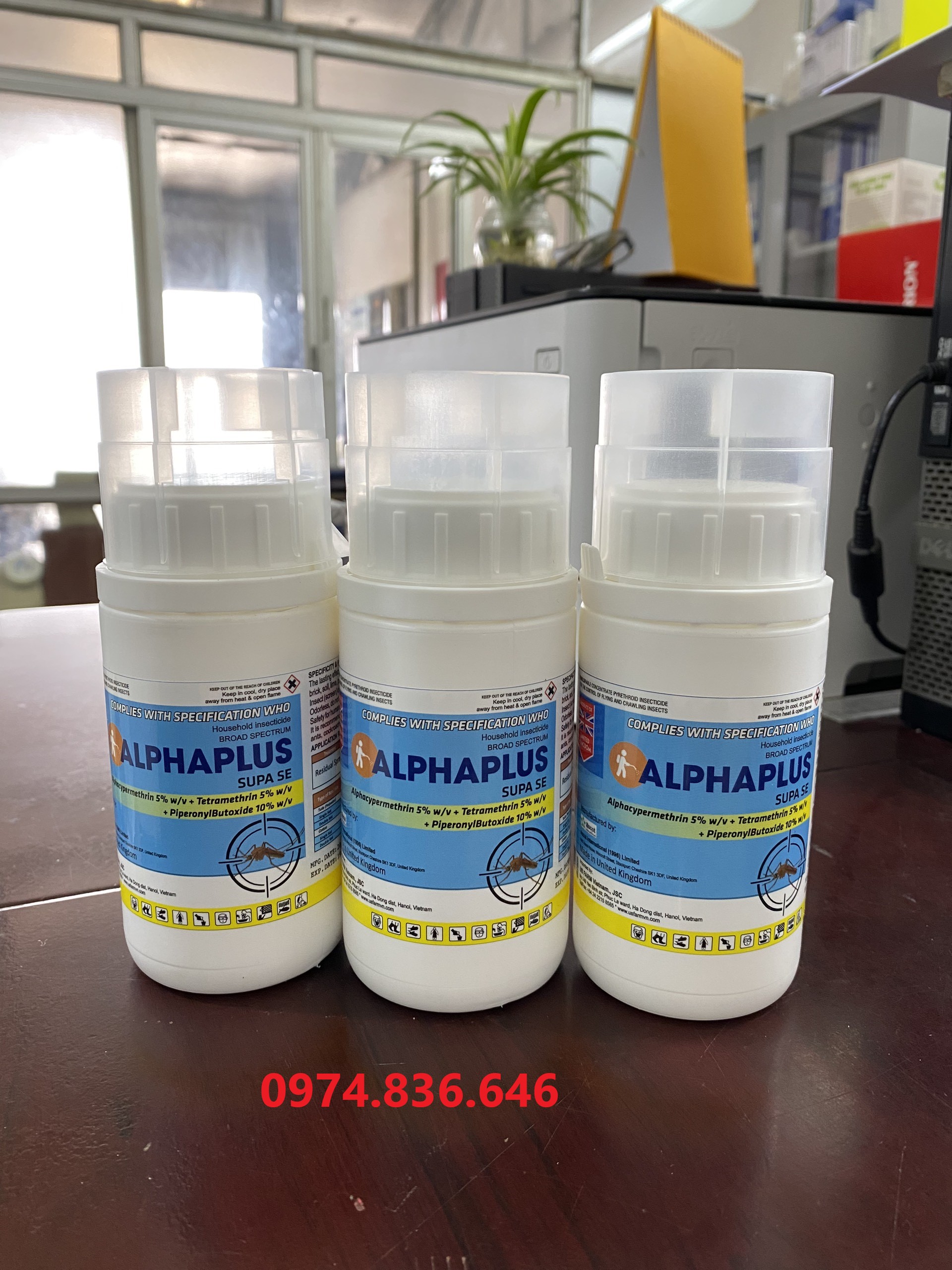 Thuốc Diệt Muỗi ALPHAPLUS SUPA SE 250ML