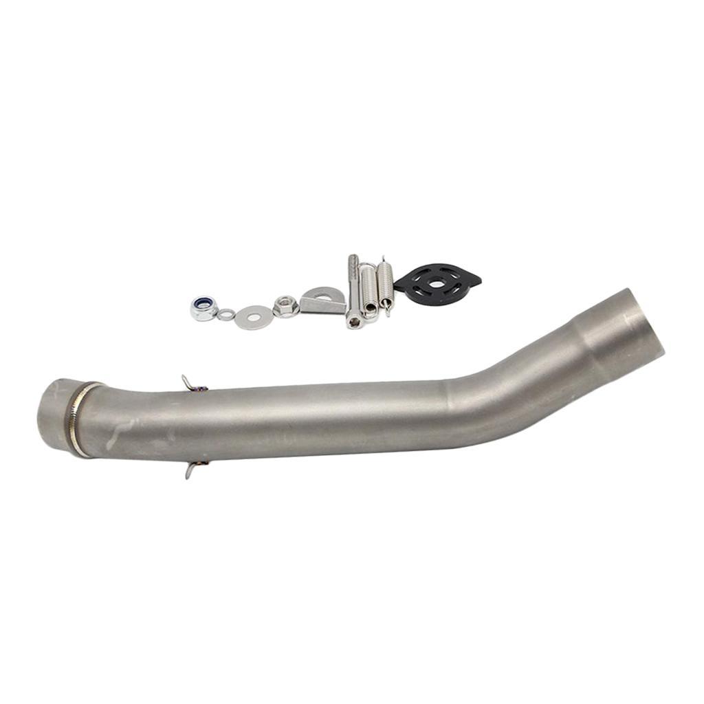 Motorcycle Exhaust Middle Pipe Stainless Connecting Tube For Kawasaki Z750