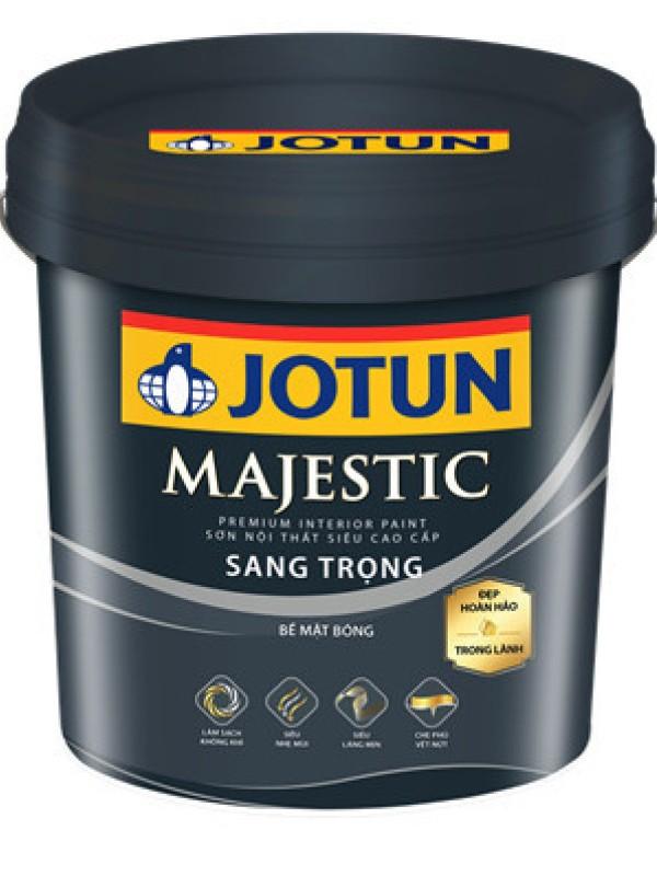 Sơn tường trong nhà cao cấp Jotun Majestic 1L Bóng sang trọng (Sơn nội thất cao cấp)