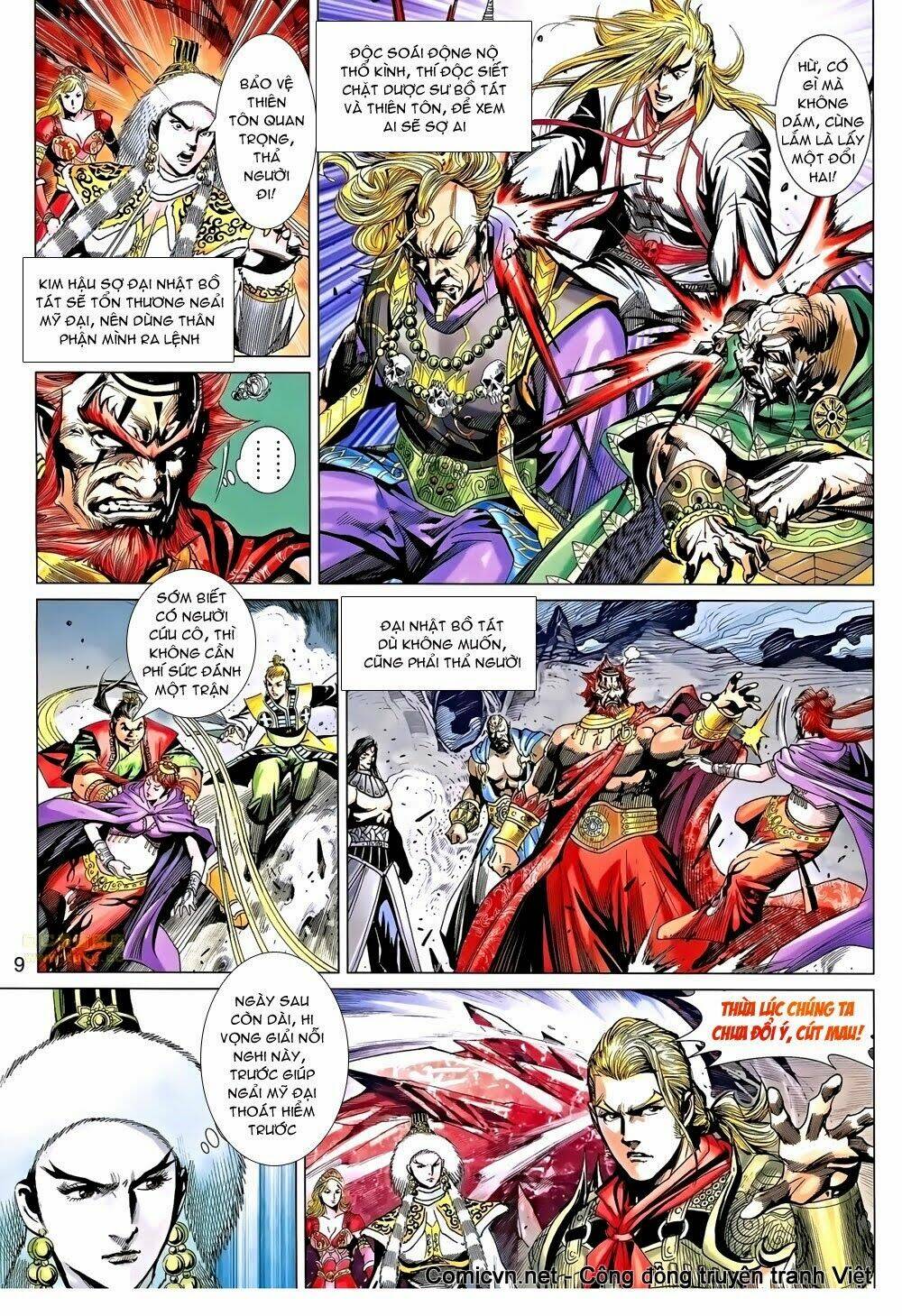 thiên tử truyền kỳ 8 - thương thiên bá hoàng chapter 45 10