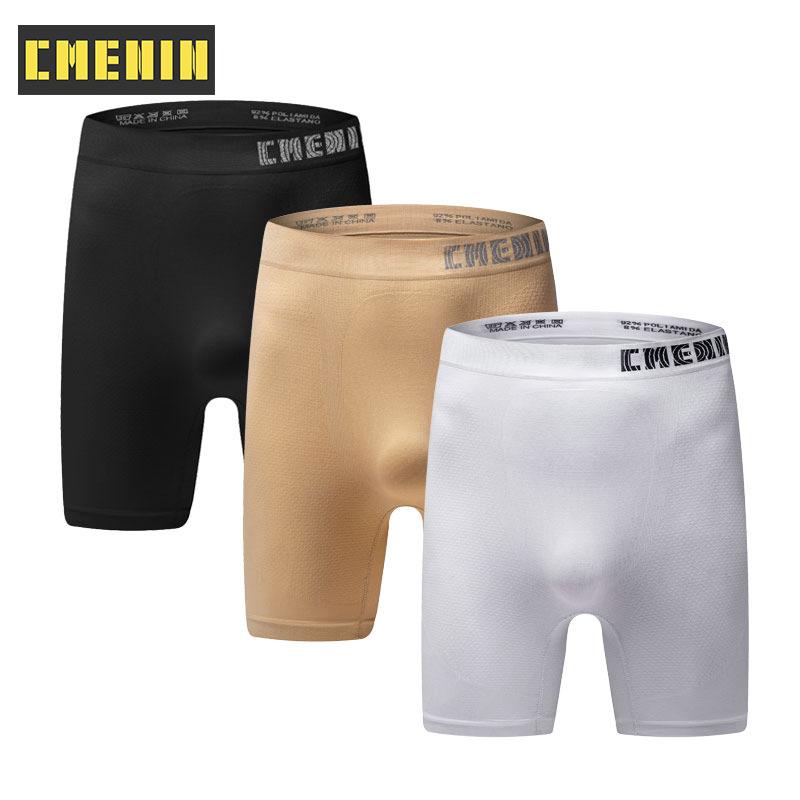 3 Thời Trang Ngủ Nhiệt Quần Lót Nam Boxer Homme Sọc Thoải Mái Áo Lót Nam Boxer Võ Sĩ Dài Quần Lót Boxer