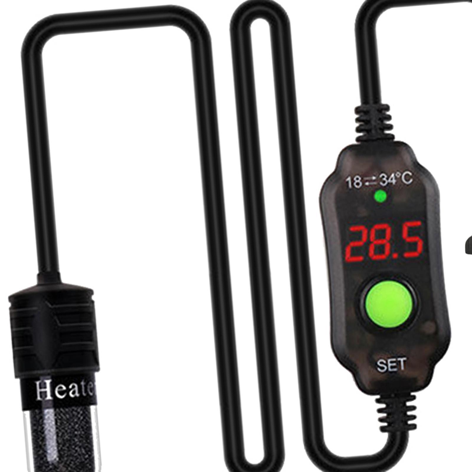 Aquarium Fish Tank Heater Submersible Thermostat Heat Rod for Betta