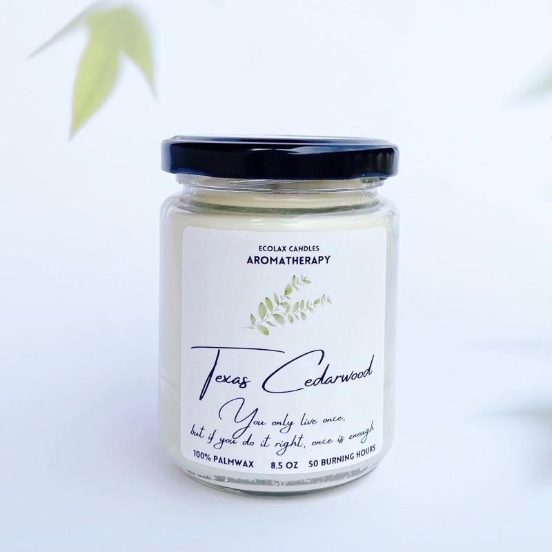 Nến Thơm cao cấp Texas cedar wood