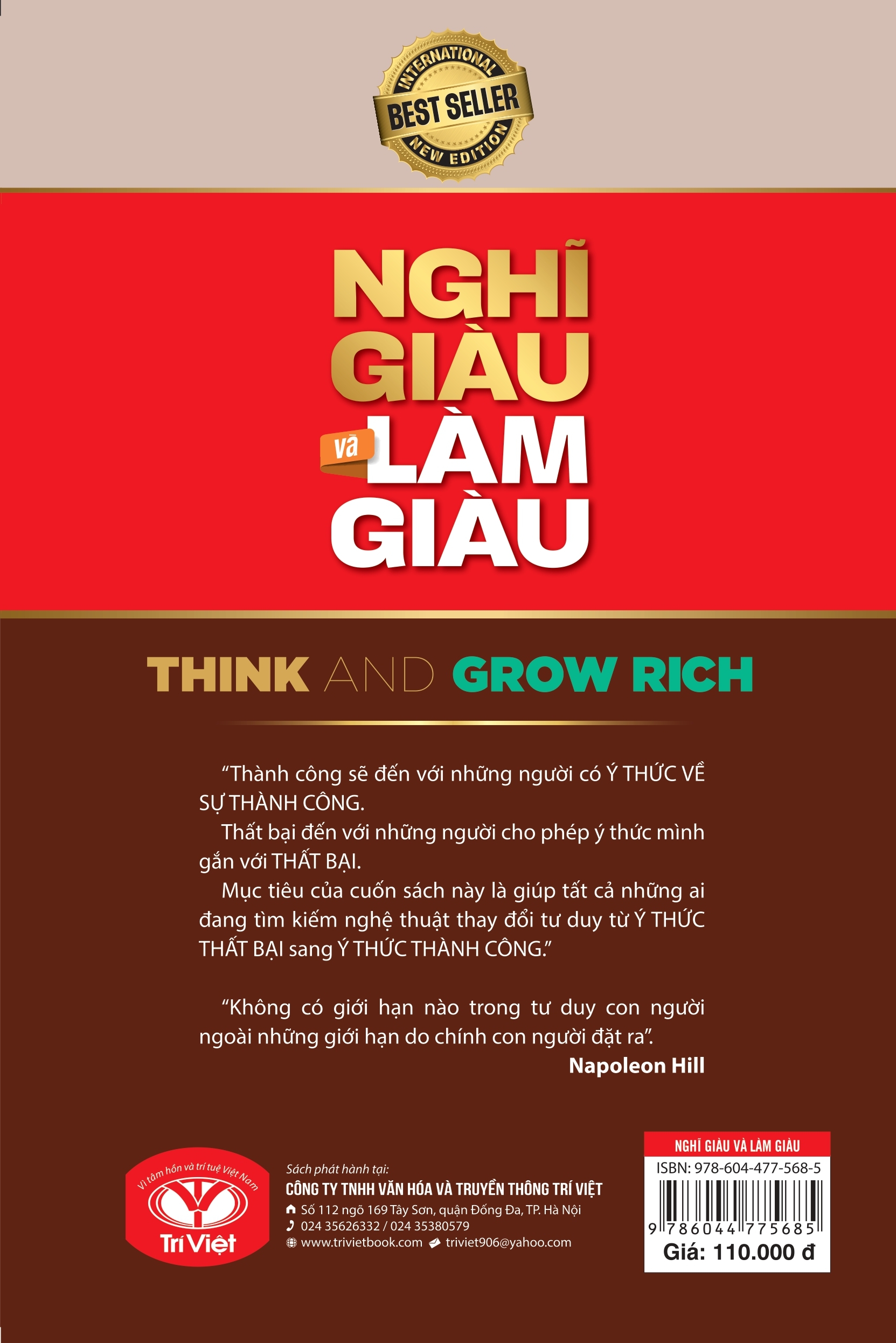 Nghĩ Giàu Và Làm Giàu - THINK AND GROW RICH