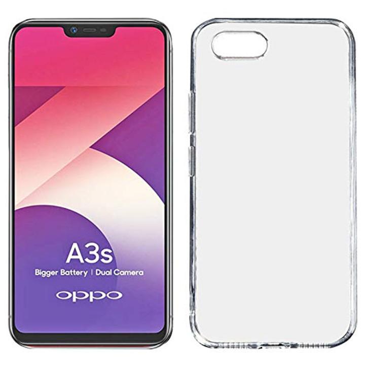 ỐP LƯNG DẺO SILICON TRONG SUỐT DÀNH CHO ĐIỆN THOẠI OPPO A3S