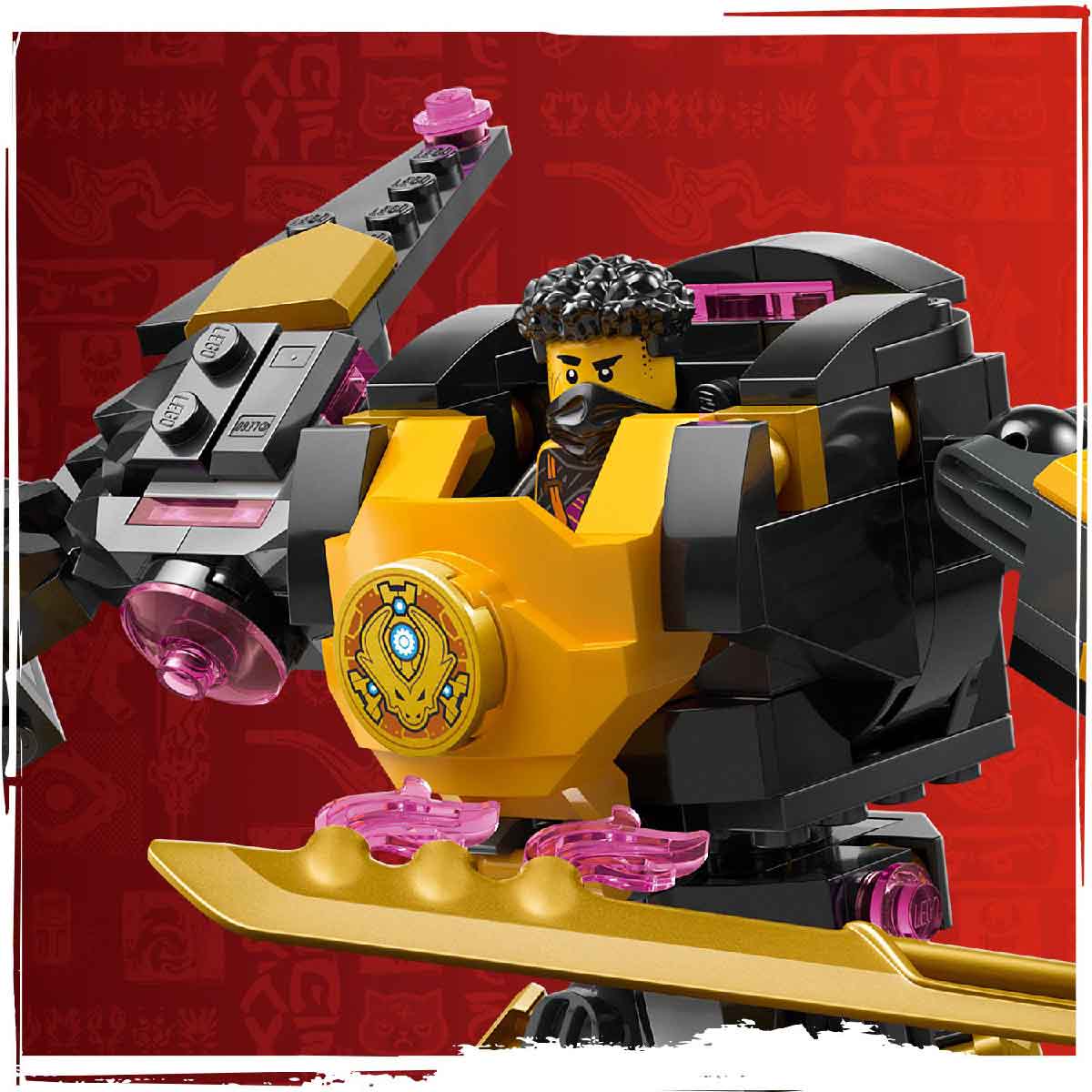 Đồ Chơi Lắp Ráp Chiến Giáp Spinjitzu Của Arin LEGO NINJAGO 71839 (213 chi tiết)