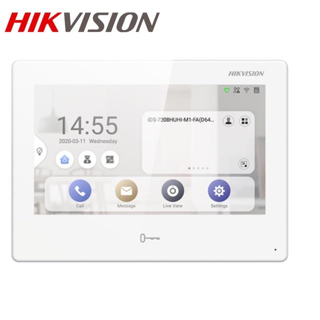 Màn hình màu chuông cửa IP HIKVISION DS-KH9310-WTE1 (Màn Androi)-Hàng Chính Hãng