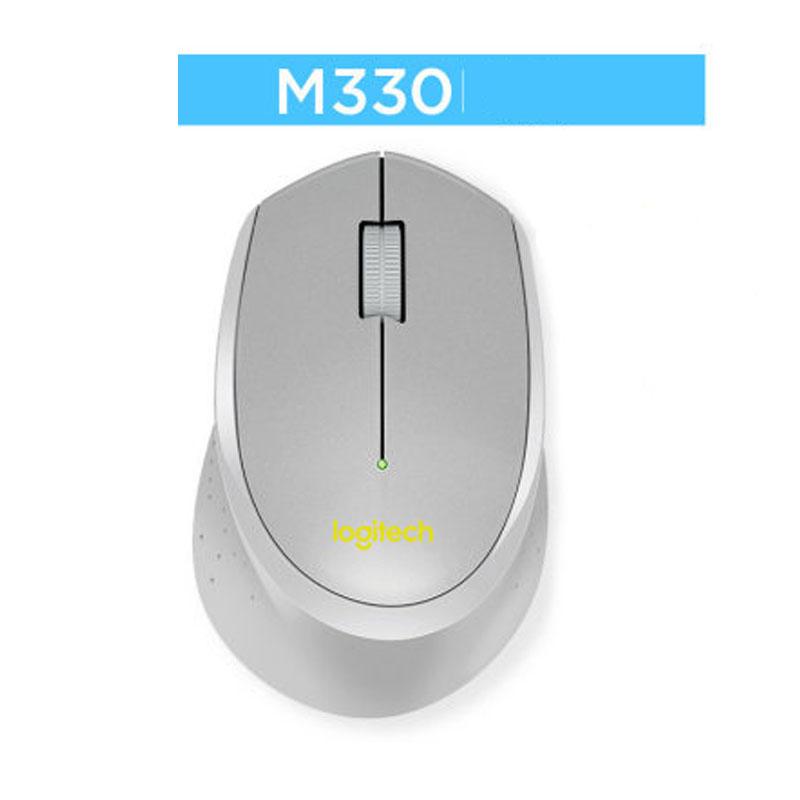 Logitech Ban Đầu M330 Không Dây Silent Chuột Với USB 1000DPI Chuột Quang Cho Văn Phòng/Laptop Chuột Game Thủ
