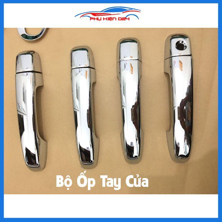 Ốp tay hõm cửa mạ crom Land Cruiser Prado 2010-2011-2012-2013-2014-2015-2016-2017-2018-2019-2020-2021