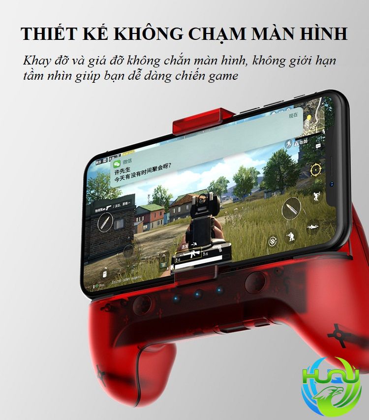  Tản nhiệt Huqu Kiêm Tay Cầm Chơi Game Và Sạc Dự Phòng HQ-F3-Hai Quạt Làm Mát Lốc Xoáy -Hàng Chính Hãng 