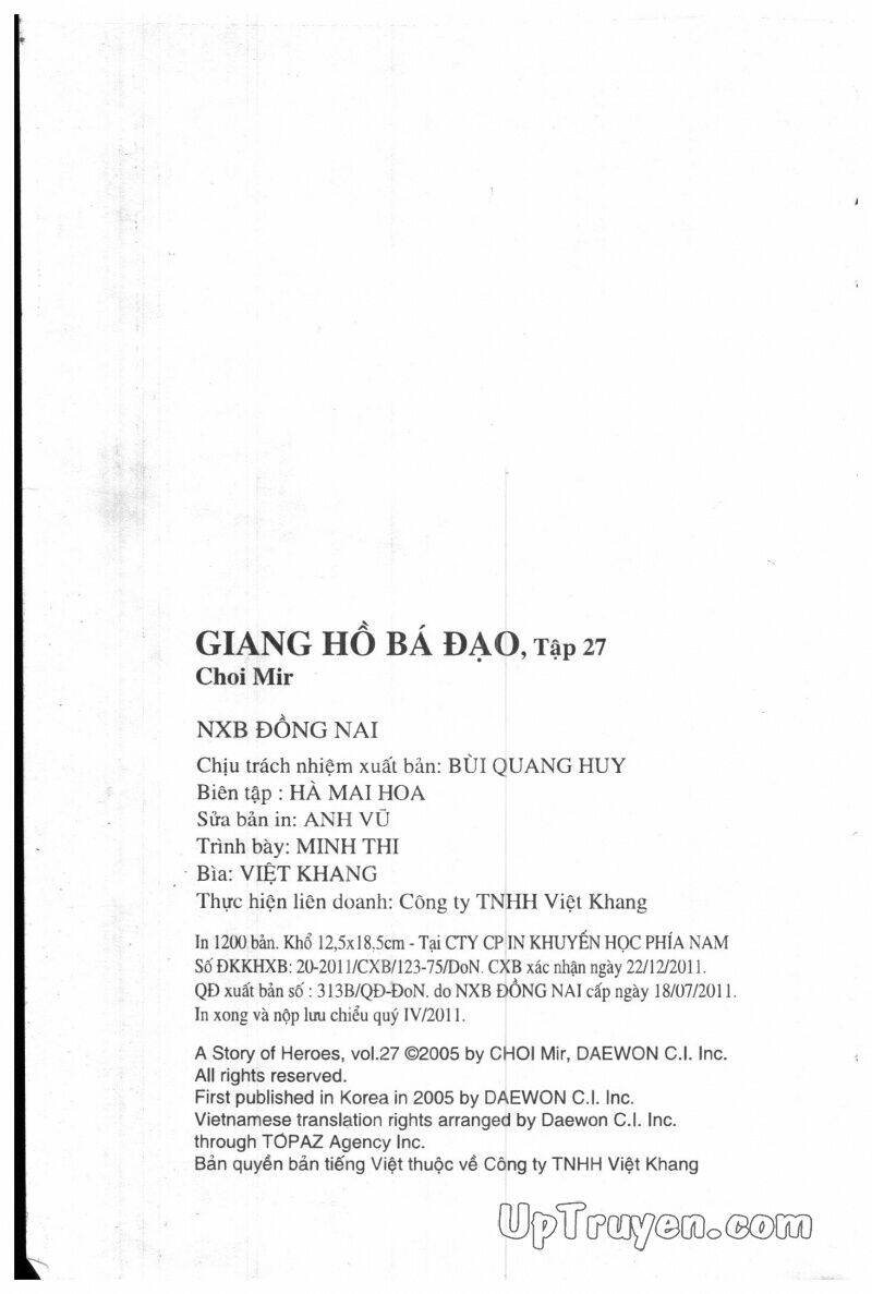 giang hồ bá đạo ký chapter 27 176