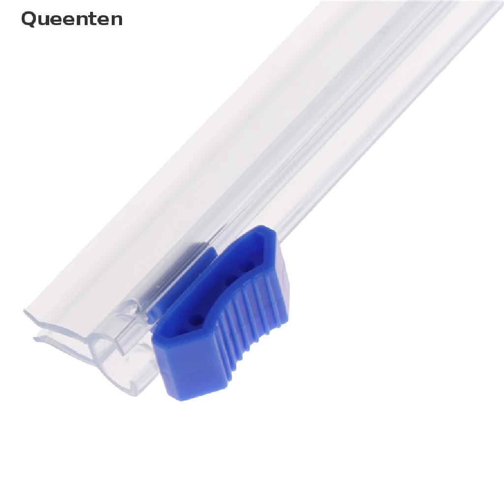 Queenten 1pc Home Plastic Wrap Dispensers and Foil Film Cutter Food Cling Film Cutter QT