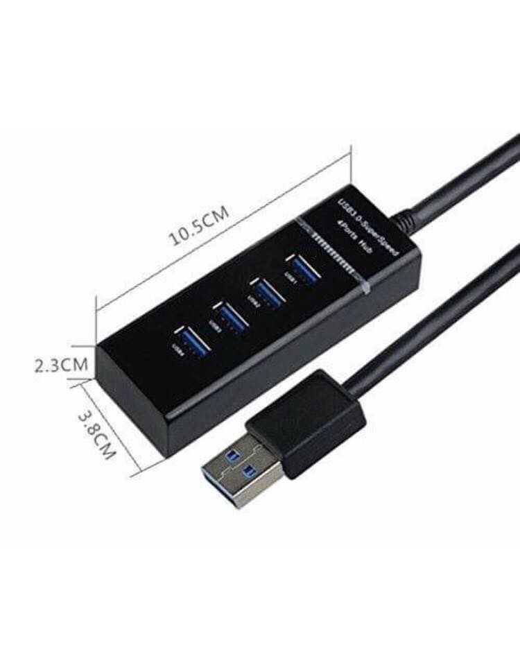 Bộ chia USB 1 ra 4 cổng 3.0 - Hub USB 4 Port 3.0 - Hàng nhập khẩu