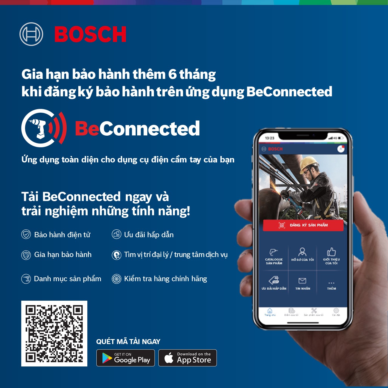 Máy vặn vít dùng pin Bosch go gen 2 Mới