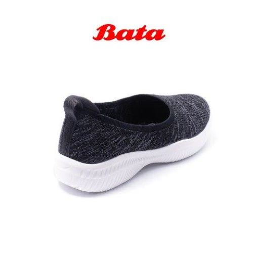 Giày lười nữ màu đen Thương hiệu Bata 559-6140