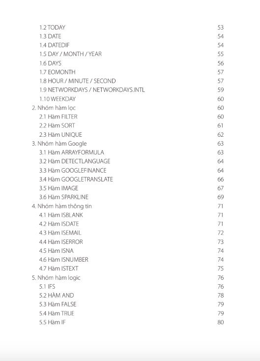 Sách Google Sheet Tin học văn phòng Unica, Hướng dẫn thực hành từ cơ bản đến nâng cao, in màu chi tiết, TẶNG video bài giảng