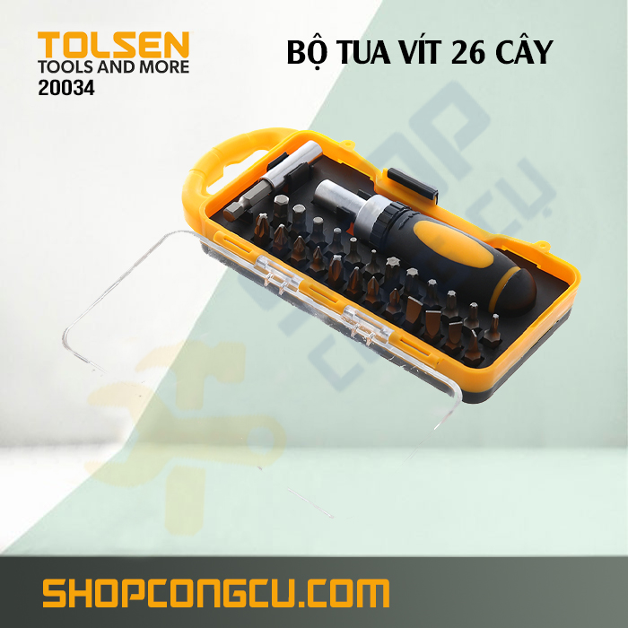 Bộ tua vít 26 cây Tolsen 20034