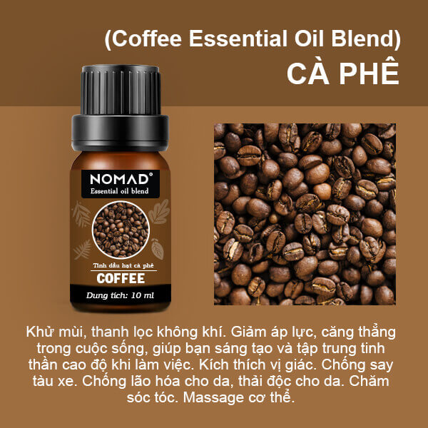 Tinh Dầu Cà Phê Nomad Coffee Essential Oil Blend