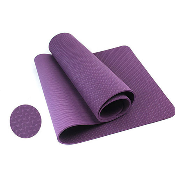 Thảm Yoga TPE Đúc 1 Lớp 6mm Chịu Lực Đàn Hồi