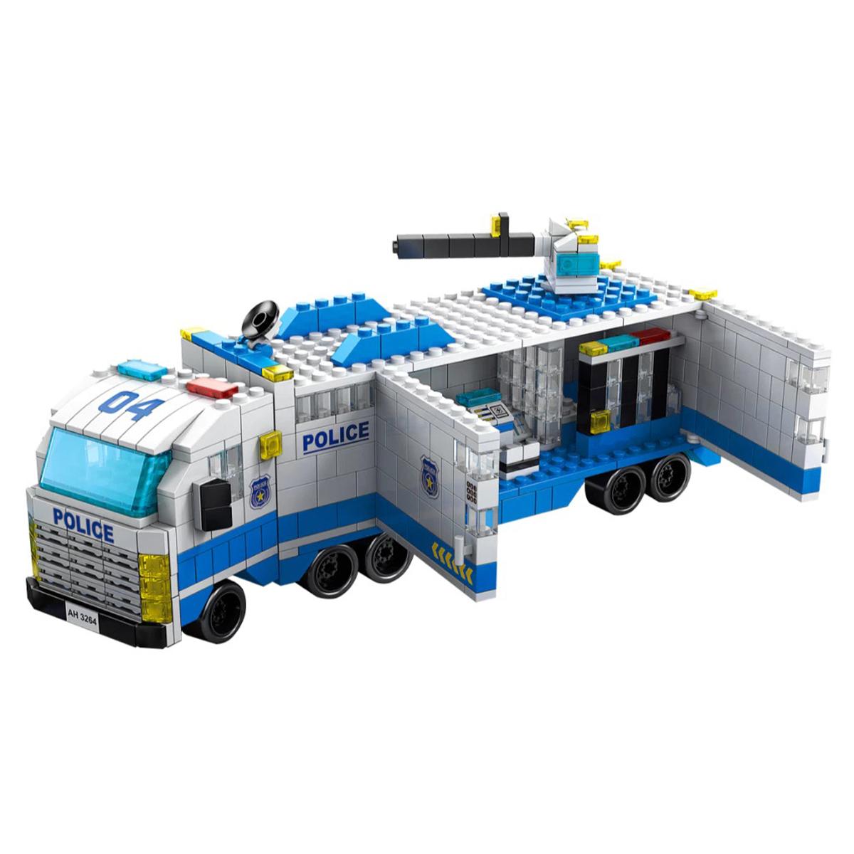 Đồ Chơi Lắp Ráp Xe Cảnh Sát 6 Trong 1 - Police Car - Toys&amp;Joys 8978-4 (1000 Mảnh Ghép)