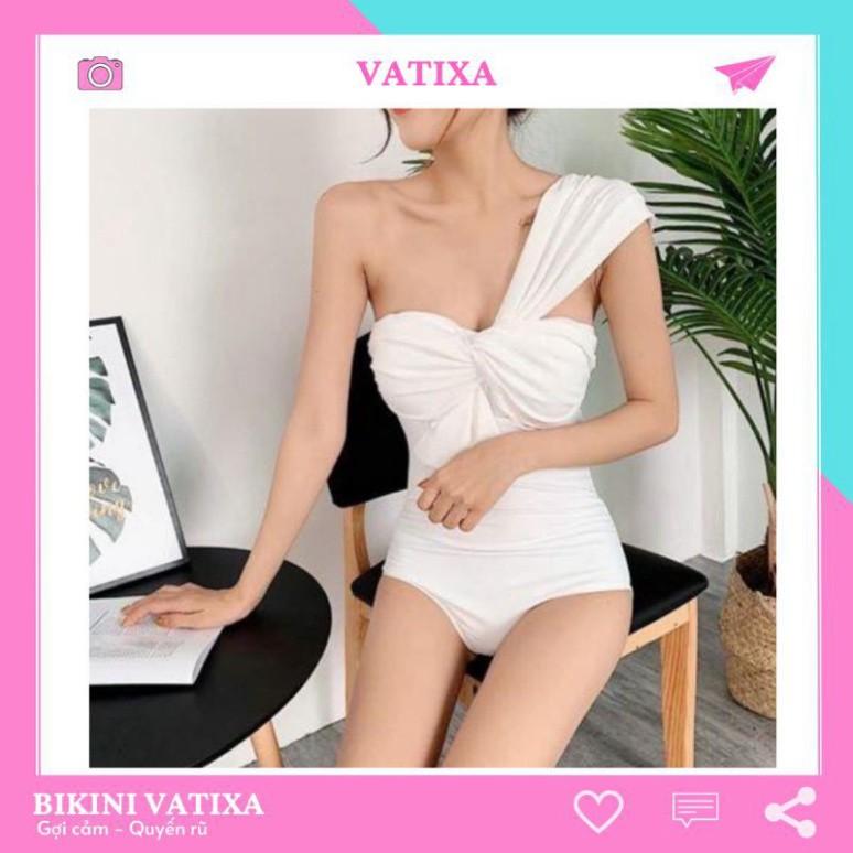 Bikini liền thân lệch vai (nhiều màu) VATIXA BKN25