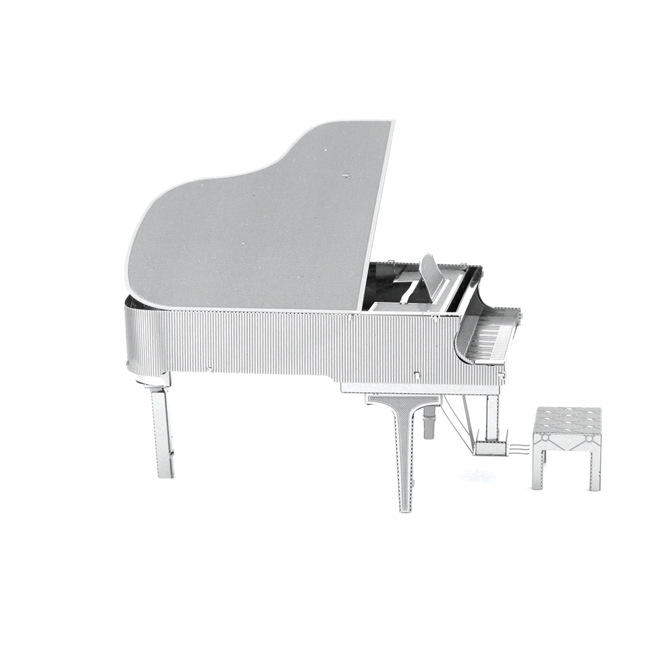 Mô Hình Kim Loại 3D Đẹp - Độc - Lạ: Grand Piano (Nhạc cụ) - Mô Hình Sưu Tầm, Mô Hình Trang Trí, Quà Tặng Mô Hình