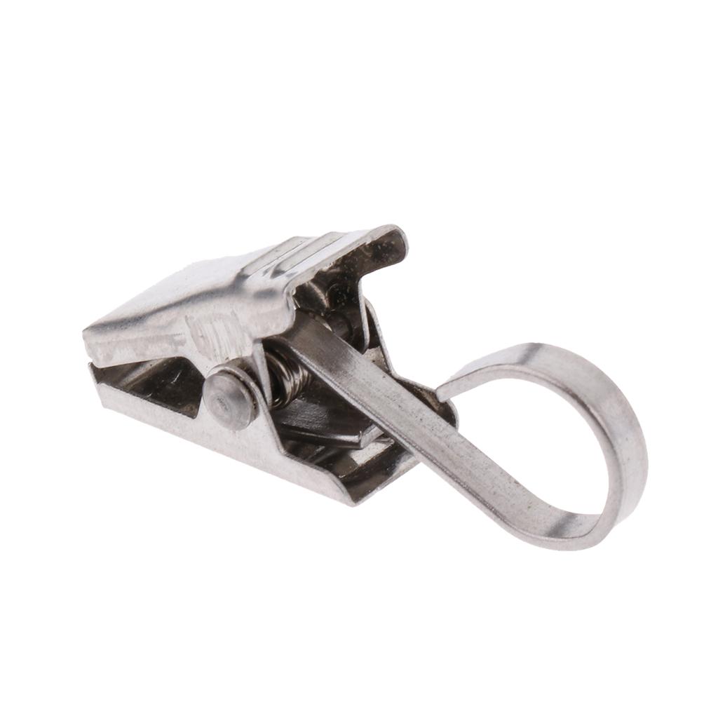 10 Chiếc Nặng Màn Clip Với Móc Lò Xo Kẹp Treo Kẹp Tàu Sân Bay