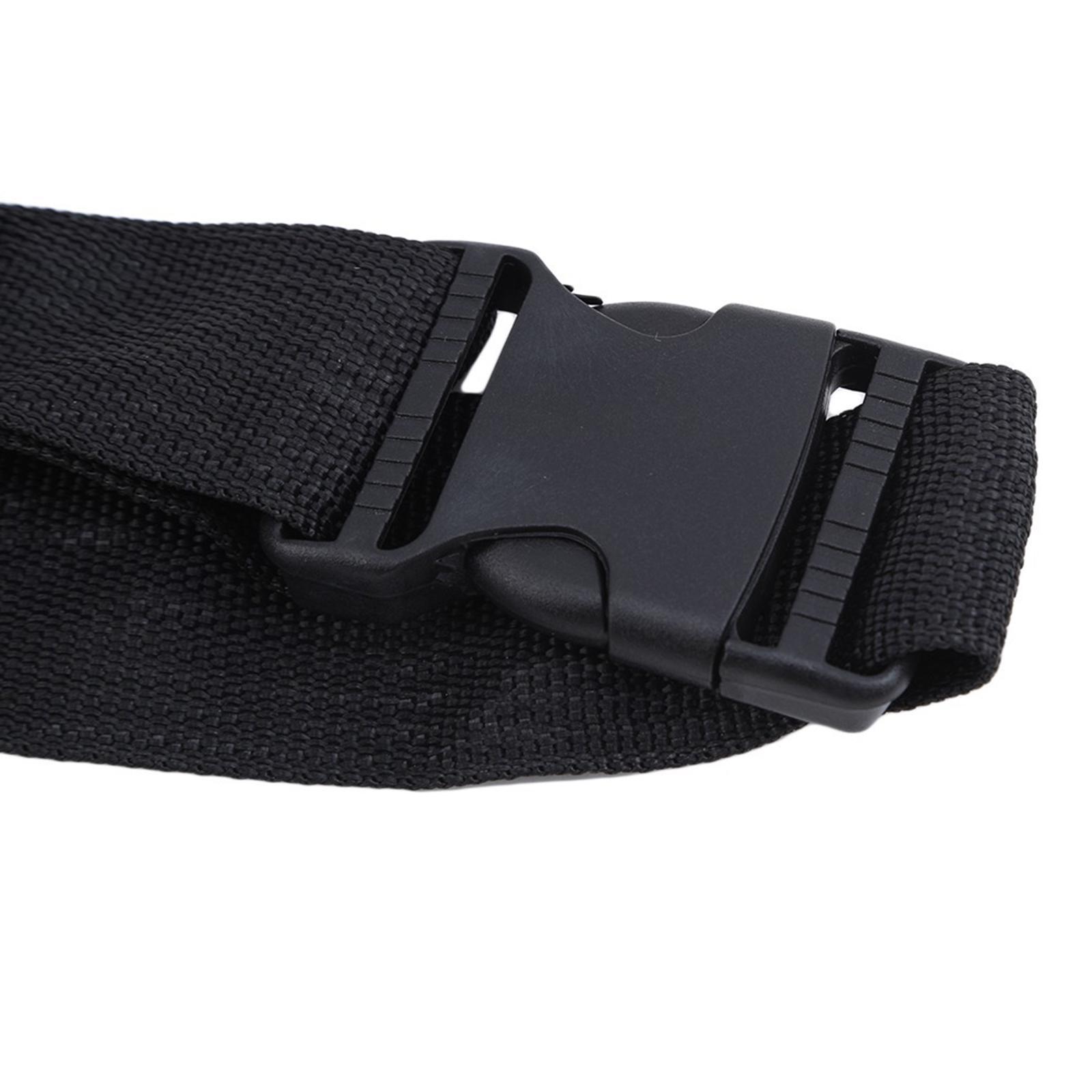 Fanny Pack for Men Women Shoulder Bag Fashion Waist for Camping Black