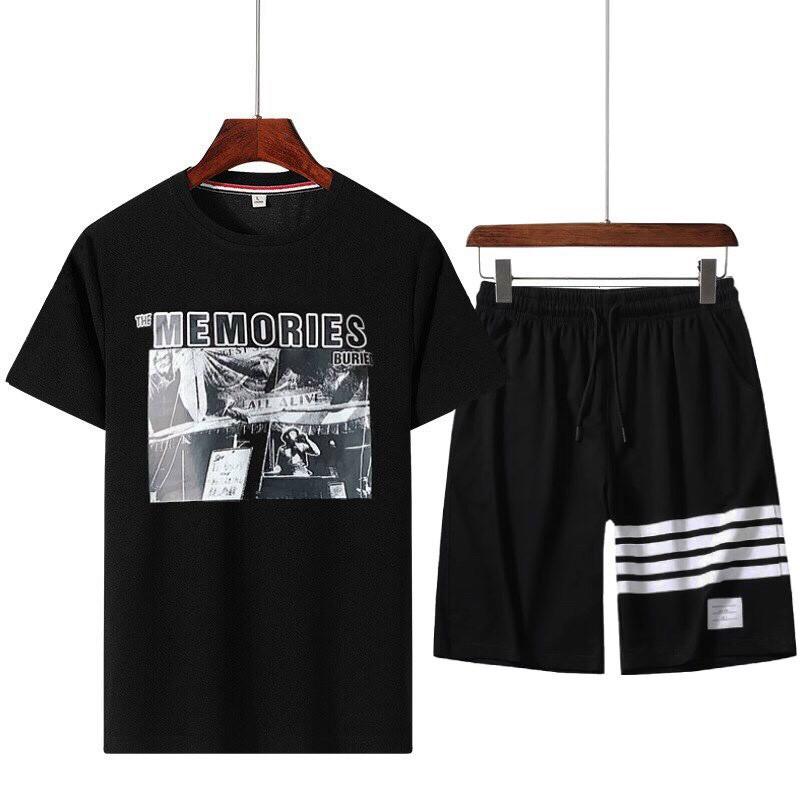 SET BỘ THUN HÈ NAM,THIẾT KẾ HỌA TIẾT SIÊU NGẦU,CHẤT LIỆU VÃI THOÁNG MÁT 1HIT1 FASHION