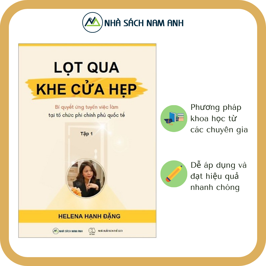 Bộ Sách Hướng Dẫn Ứng Tuyển Và Làm Việc Tại Các NGO - Tác Giả Helena Hạnh Đặng