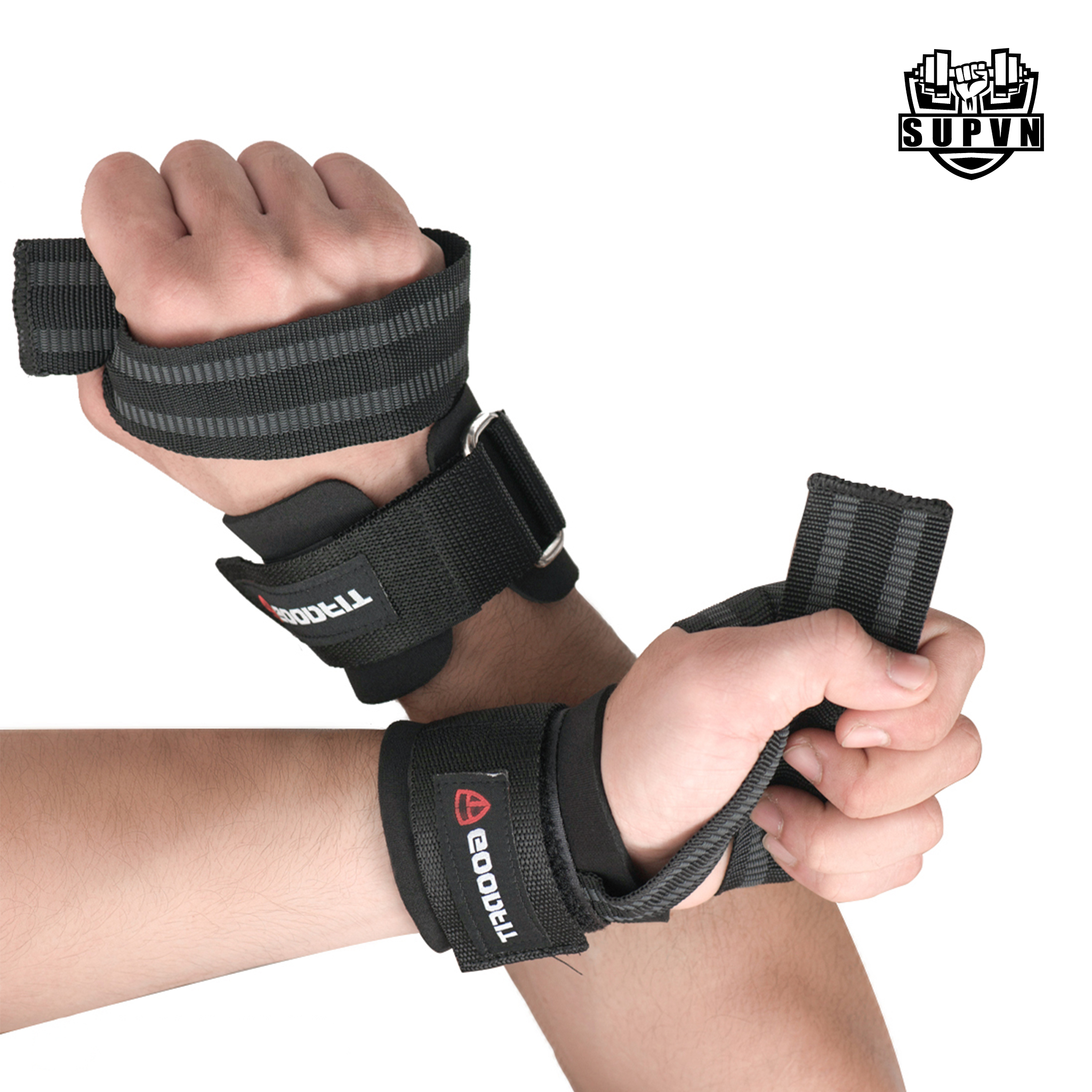 Dây kéo lưng tập gym Lifting Straps GoodFit GF731LS