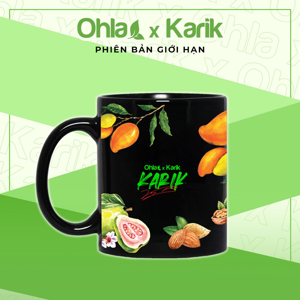 Ly sứ uống nước Ohla x Karik