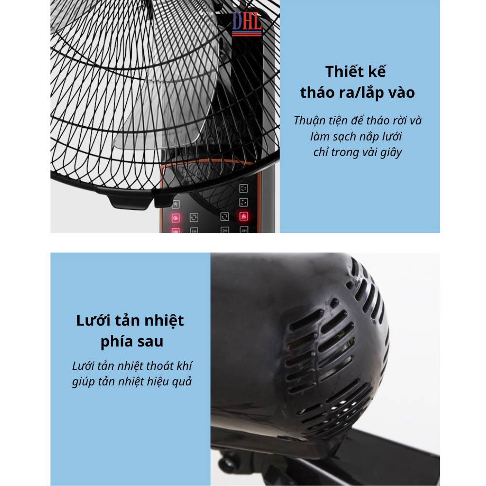 Quạt treo tường Mitomo FTT-60HE hàng chính hãng