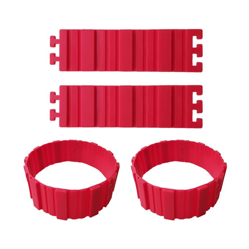 4pcs Silicone 3D Cake Bread Mold Chocolate Baking DIY Mould Tools Non-stick