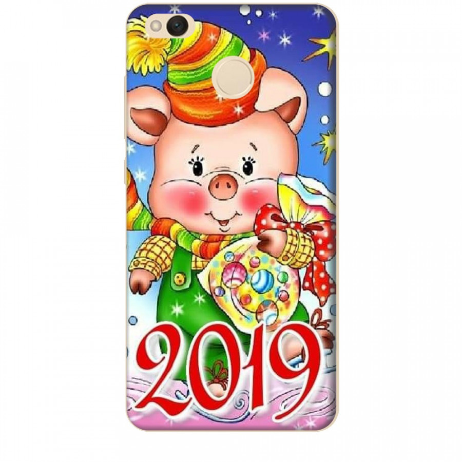 Ốp lưng dành cho điện thoại XIAOMI REDMI 4X Heo Xuân 2019