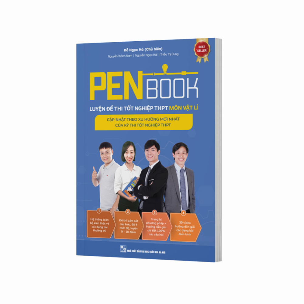 PENBOOK - Luyện đề thi tốt nghiệp THPT môn Vật lí - Cập nhật theo xu hướng mới nhất