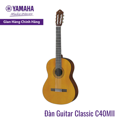 Đàn Guitar Classic Yamaha C40MII-CG shape Spruce Top Back &amp; Side Tonewood