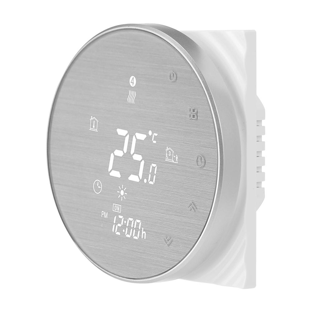 Bộ Điều Nhiệt Thông Minh Wifi Cho Nồi Hơi Nước / Khí Màn Hình Lcd Lớn Nút Cảm Ứng Bth-6000L-Gclw
