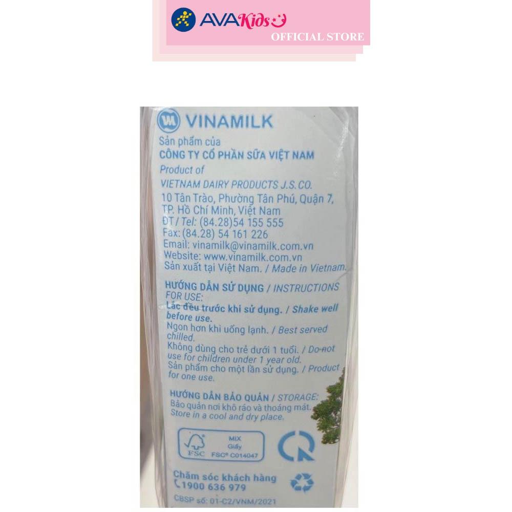 Thùng 48 hộp sữa tươi tiệt trùng Vinamilk Green Farm không đường 180 ml (từ 1 tuổi)