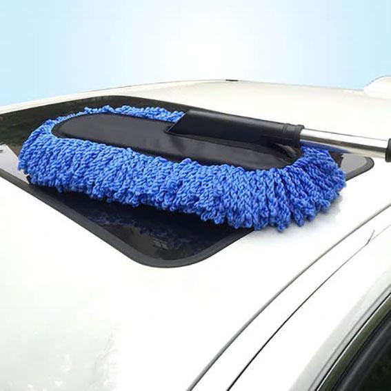 Chổi Lau Quét Bụi, Rửa Xe Ô Tô Điều Chỉnh Được Độ Dài 75-86Cm