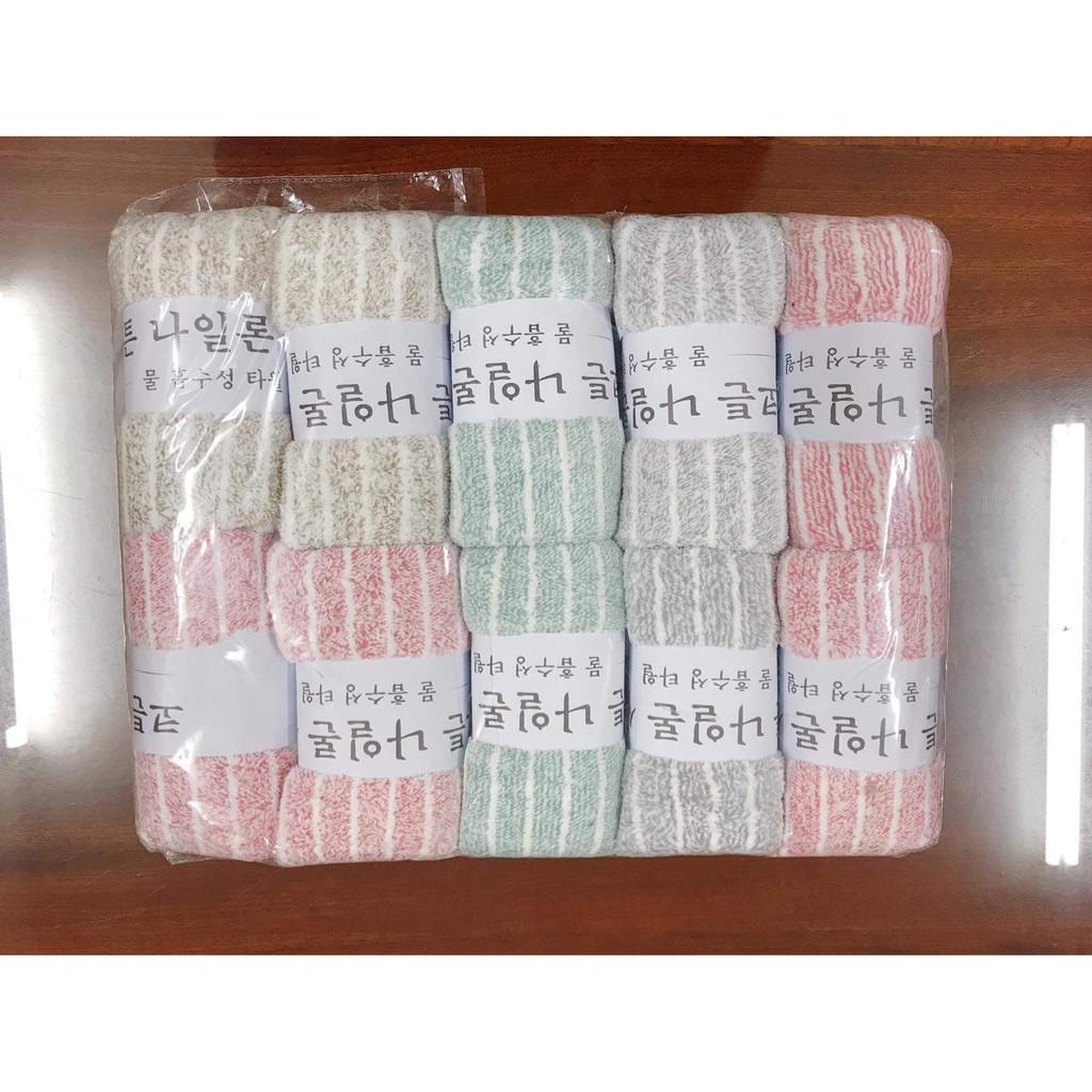 Khăn Mặt, Khăn Gội, Khăn Tắm Lông Cừu Hàn Quốc Siêu Thấm Hút- Bán Lẻ 1 Cái - Khăn Xuất Hàn