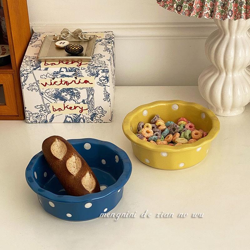 Bát Gốm Hàn Quốc Dễ Thương Đa Ứng Dụng Cho Nhà Ở