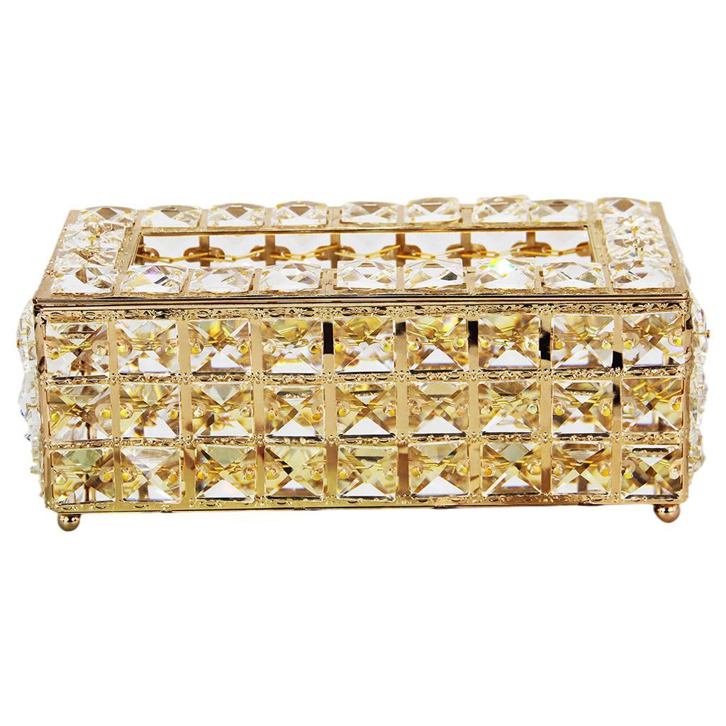 Vintage Case Beauty Box Make up Jewelry Cosmetic Nail Storage Box Tissue Box