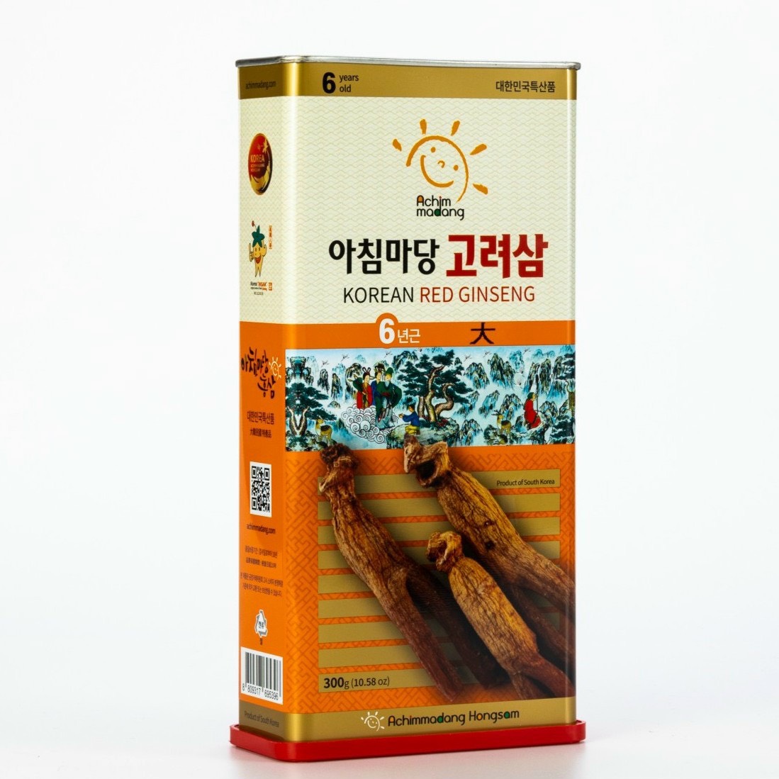 Nhân sâm củ khô thương hiệu cao cấp ACHIMMADANG hàn quốc hộp 300g x 20 Củ