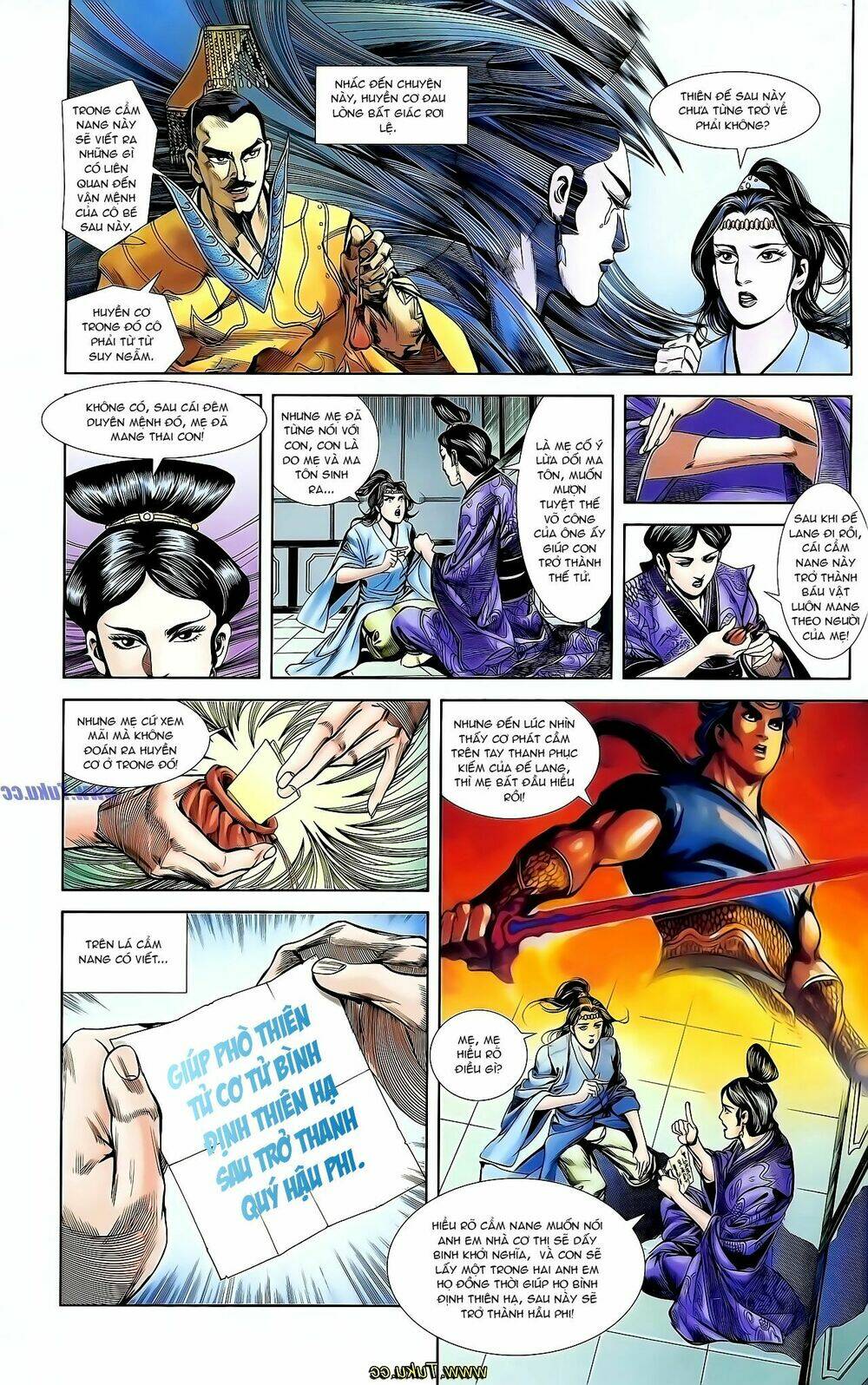 thiên tử truyền kỳ 1 - cơ phát khai chu bản chapter 127 21