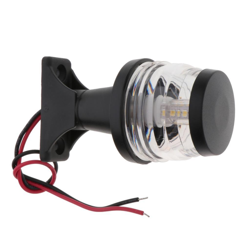4" Fixed Led Marine Anchor Lights ° White LED DC 12-24V