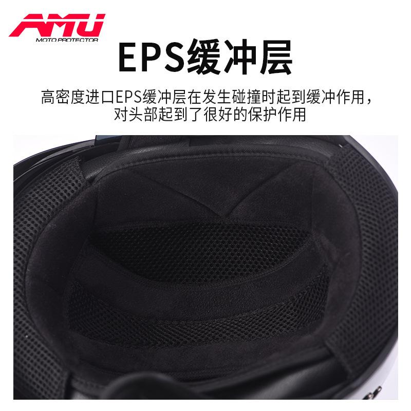 Giao Hàng Nhanh Chóng Điện Xe Máy Retro Đi Mũ Bảo Hiểm FRP Xe Máy Mũ Bảo Hiểm Nửa Xe Máy Muỗng Mũ Bảo Hiểm Nữ